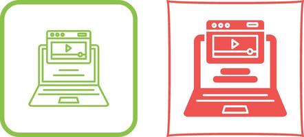Webinar Icon Design vector