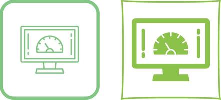 Speed Test Icon Design vector