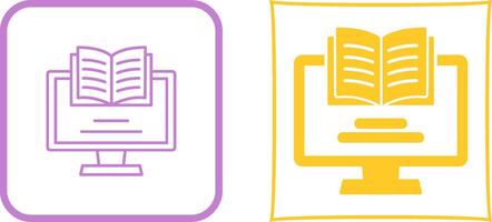Monitor Icon Design vector
