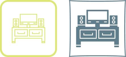 Television Icon Design vector