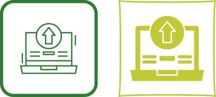 Upload Icon Design vector