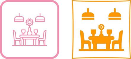 Table Icon Design vector