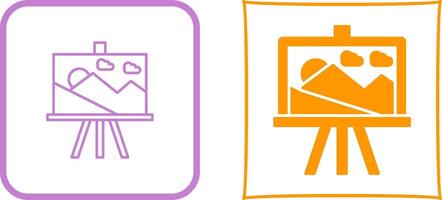 Canvas Icon Design vector