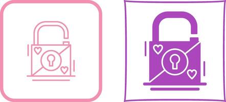 Padlock Icon Design vector