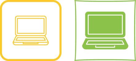 Laptop Icon Design vector