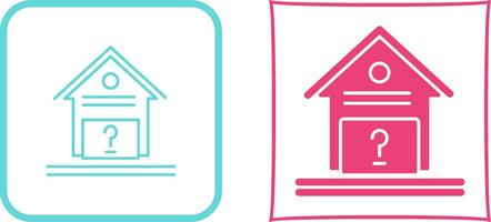 Unknown Icon Design vector