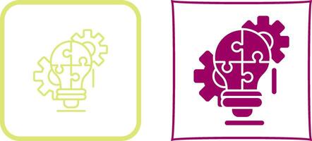 Problem Solving Icon Design vector