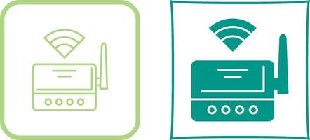 Wifi Router Icon Design vector