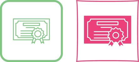 Diploma Icon Design vector