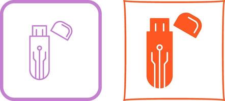 Usb Icon Design vector