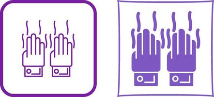 Smelly Hands Icon Design vector