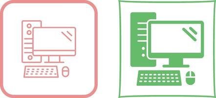 Computer Icon Design vector