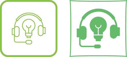 Headphones Icon Design vector