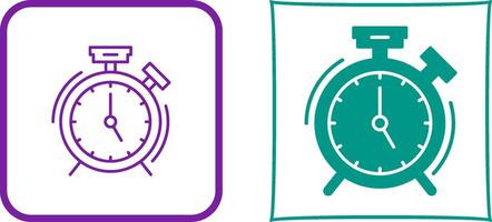 Alarm Clock Icon Design vector