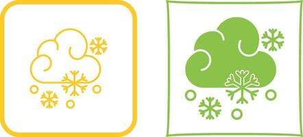 Snowy Icon Design vector