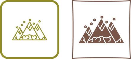 Mountain Icon Design vector