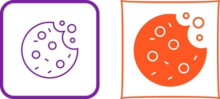 Cookie Icon Design vector