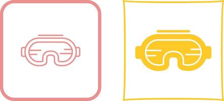 Goggle Icon Design vector