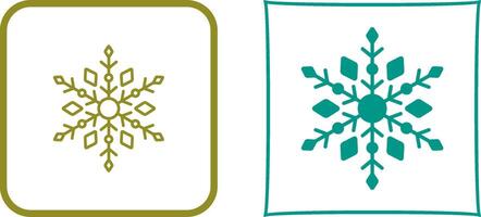 Snow Flake Icon Design vector