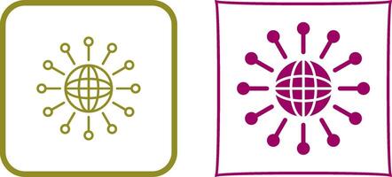 Networking Icon Design vector