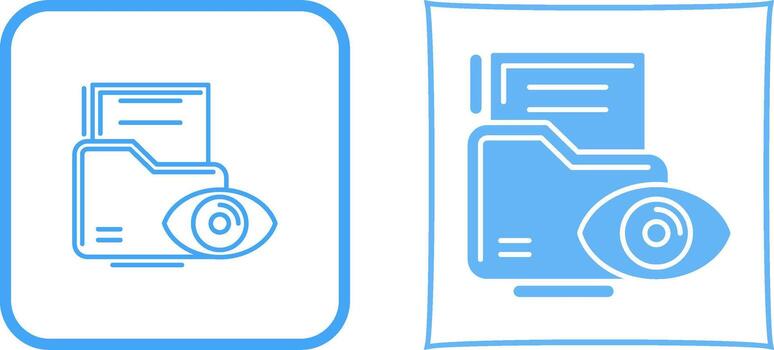 Data Visualization Icon Design vector