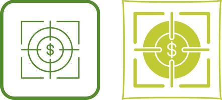Target Icon Design vector
