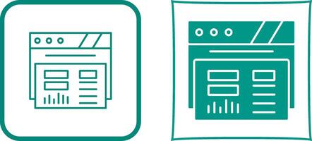 Dashboard Icon Design vector