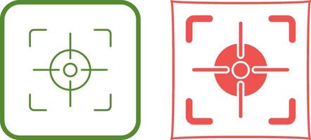 Focus Icon Design vector
