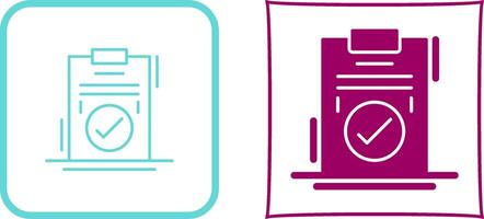 Checkmark Icon Design vector