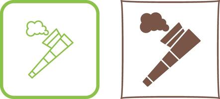Pipe Icon Design vector