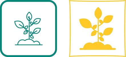 Sprout Icon Design vector