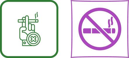 Quit Smoking Icon Design vector