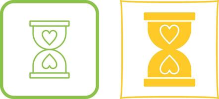 Hourglass Icon Design vector