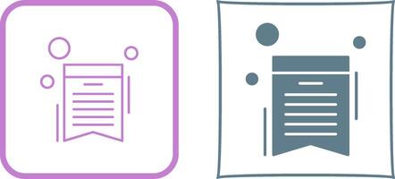 Wishlist Icon Design vector
