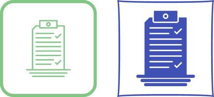Check List Icon Design vector