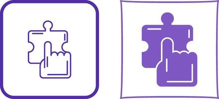 Quick Selection Icon Design vector