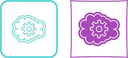 Mental Control Icon Design vector