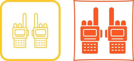 Walkie Talkie Icon Design vector