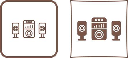 Sound System Icon Design vector