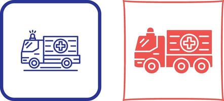 Ambulance Icon Design vector