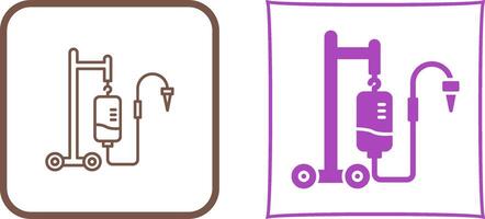 Intravenous Icon Design vector