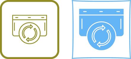 Refresh Icon Design vector