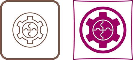 Solution Icon Design vector