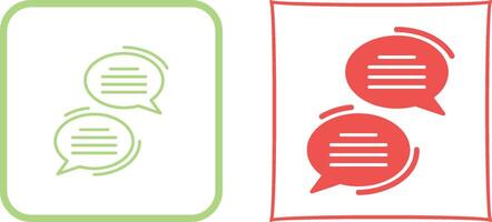 Chat Icon Design vector