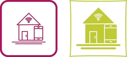 Home Automation Icon Design vector