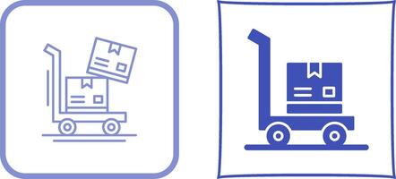 Trolly Icon Design vector