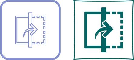 Reflect Icon Design vector