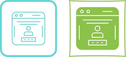 Password Icon Design vector