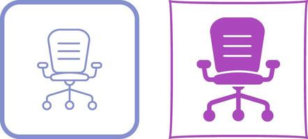 Office Chair Icon Design vector