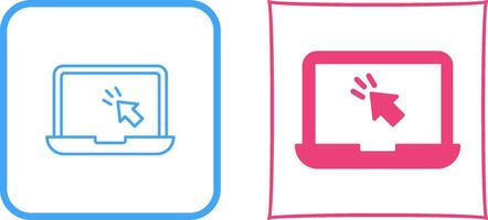 Laptop Icon Design vector
